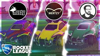 I Recreated The Biggest Rocket League YouTubers Car Designs Ft Musty Mertzy amp SunlessKhan [upl. by Asiaj]