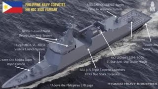 PHILIPPINE NAVY  PN  HDC 3100 CORVETTES [upl. by Shalna408]