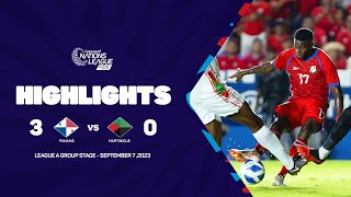 Highlights  Panama vs Martinique  202324 Concacaf Nations League [upl. by Ile]