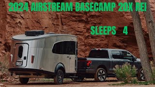 The New 2024 Airstream Basecamp 20X REI Review [upl. by Annaerda]