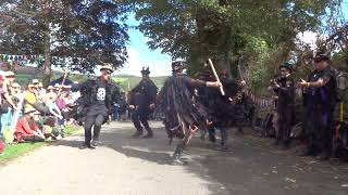 Beltane Border Morris  Tamara  Widecombe Fair  12 Sep 23 [upl. by Zashin]