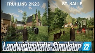 LS22 MAP 🗺️ Begutachtung 123  Update auf der FRÜHLING 2K23 und StKalle  by Ka77e  deutsch 🇩🇪 [upl. by Kassi]