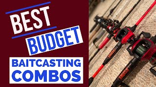 Best BUDGET baitcasting combos for bass fishing [upl. by Aihsercal742]