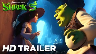 SHREK 5  TRAILER 2025 DreamWorks Animation Concept [upl. by Aitahs]