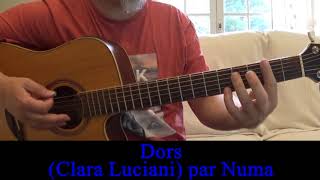 Clara Luciani Dors cover guitare voix 2018 [upl. by Fabozzi476]