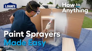 How To Use a Paint Sprayer  How to Anything [upl. by Bolanger]