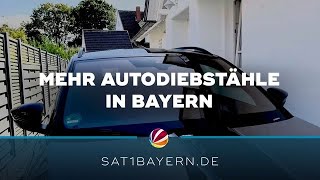 Mehr Autodiebstähle in Bayern Rund 600 Fahrzeuge in einem Jahr [upl. by Yssim446]