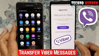 Transfer Viber Messages From Old Android To New Android Phone Restore Chats [upl. by Derayne]