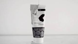 Корейская пенка для умывания лица на основе древесного угля Farm stay Charcoal Pure Cleansing Foam [upl. by Ellersick]