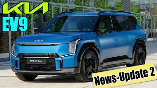 NEWS  UPDATE 2 zum Kia EV9 2023  ElektroSUV  neue Details Infos Daten Motorisierungen Verbrauch [upl. by Anrahc]