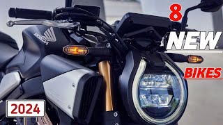 08 NEW UPCOMING BIKES IN INDIA 2024  8 UPCOMING BIKES 2024 [upl. by Rolfe485]