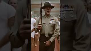 R Lee Ermey as Gunnery Sergeant HartmanFull Metal Jacket [upl. by Aihsekram]