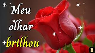 Meu olhar brilhou 💗 Mensagem de amor ❤️ Poema de amor [upl. by Nitsej]