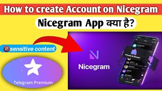 Nicegram app me Account kaise banate hain  How do I enable 18 content on Nicegram [upl. by Anoj]