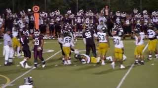 Farrington vs McKinley Football 2nd Qtr 91413 [upl. by Maud757]