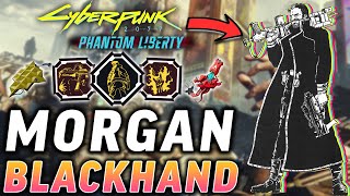 Become Cyberpunk Solo and Legend Morgan Blackhand With This INSANE Build  Cyberpunk 2077 21 [upl. by Nereids]