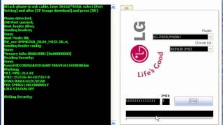 LGP920 IMEI REPAIR USING FURIOUSGOLD [upl. by Diahann715]