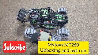 Mytoys MT260 Unboxing and test Run [upl. by Latsyrcal]