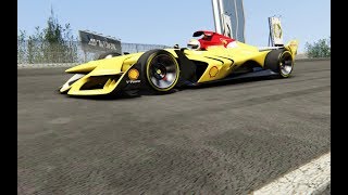 Ferrari F1 Concept at Dubai Autodrome [upl. by Haorbed906]