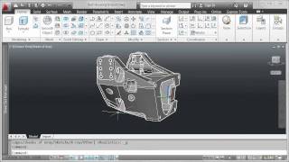 AutoCAD 2012 Model Import [upl. by Dugald]