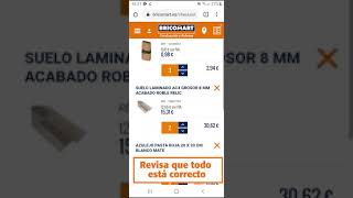 ¿Cómo crear listas de compra en Bricomartes [upl. by Benedikt764]