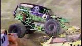 Monster Jam  Grave Digger Monster Truck Freestyle from St Louis [upl. by Letsou]