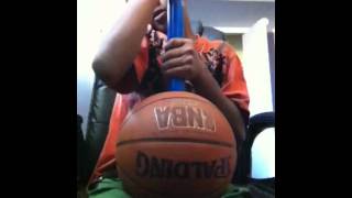 How to pump and deflate a ball [upl. by Dedrick]