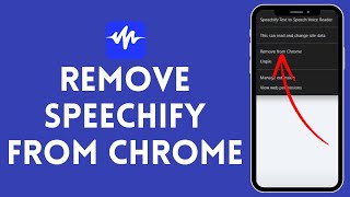 How to Remove Speechify From Chrome 2024  Delete Speechify From Chrome [upl. by Nolaj691]