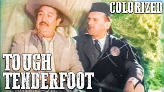 Buffalo Bill Jr  Tough Tenderfoot  EP09  COLORIZED  Classic Western TV Series [upl. by Pinebrook]