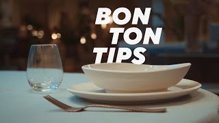 Bon Ton Tips – Sambonet – 10 nuove regole per il galateo contemporaneo [upl. by Aihsetan809]