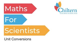 Maths for Scientists Unit conversions [upl. by Jess]