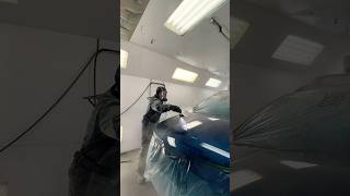 PROPER AUTOBODY PAINT SPRAYING OVERLAP [upl. by Aeslehc]