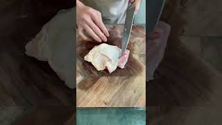 Technique how to debone a chicken thigh [upl. by Alicul273]