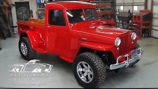 LEGENDARY 1948 WILLYS PICKUP BUILD PART 13 THE REVEAL [upl. by Soma]