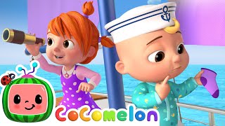 Row Row Row Your Boat Sea Adventure Edition ⛵  CoComelon Nursery Rhymes amp Kids Songs [upl. by Liliane437]