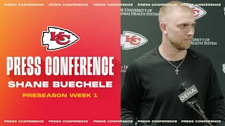 Shane Buechele quotJust playing footballquot  Chiefs vs Saints Press Conference 813 [upl. by Ettolrahc250]