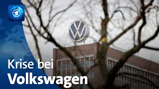 Krise bei VW Niedersachsens Ministerpräsident fordert Klarheit [upl. by Laenej]