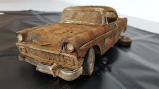 RESTORATION AND CUSTOM BEL AIR 1956 MODEL CAR [upl. by Nama]