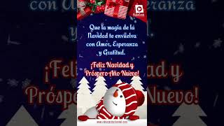 Deseos de Navidad Mensajes entrañables para estas fiestas mensajes de navidad para enviar [upl. by Ahsahtan279]