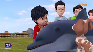 Shiva  शिवा  My Friend Dolphin  Episode 18  Download Voot Kids App [upl. by Adler96]