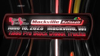 2023 BSTP Mackville Nationals 7800 Pro Stock Diesel Trucks Friday Night [upl. by Ahsekam]