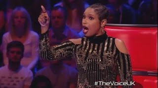 The Voice UK 2017 Jennifer Hudson voice lesson [upl. by Adym488]