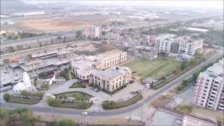 SCHOOL OF AERONAUTICS BUILDING AERIAL VIEW [upl. by Elleinaj]