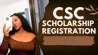 StepbyStep Guide to Completing CSC Scholarship Online  CSC Scholarship Registration2025 [upl. by Kingdon]