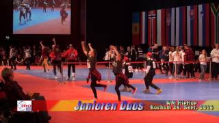 IDO WM HipHop in Bochum 2014  Jun Duos  Leonie amp Jannike [upl. by Kent]