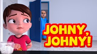 Johny Johny Yes Papa Nursery Rhymes for Children [upl. by Eanil]