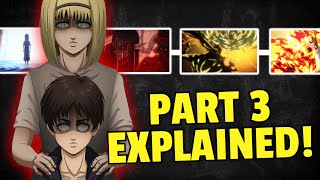 Attack on Titan PART 3 RECAP  AOT Final Season Explained [upl. by Abra]