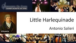 Salieri  Little Harlequinade  Sinfonietta Bel Canto [upl. by Marduk]