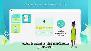 Invalidité  « Je travaille comment est calculée ma pension  » [upl. by Oicram]