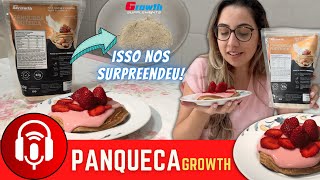 Panqueca Proteica Growth com Calda de Whey Protein [upl. by Neenaej437]